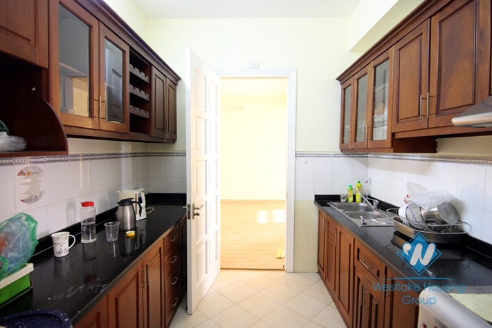 Unfurnished and spacious apartment for rent in Ciputra